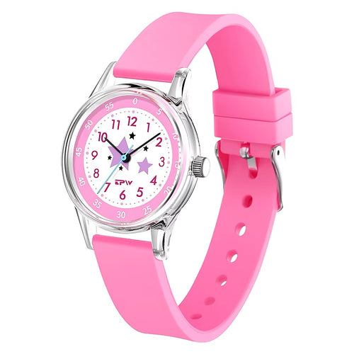 Pink Stars Girls Watch