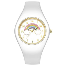 Girls Rainbow Analogue Watch