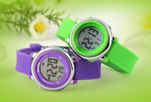 Bright Coloured Girls Digital Watch