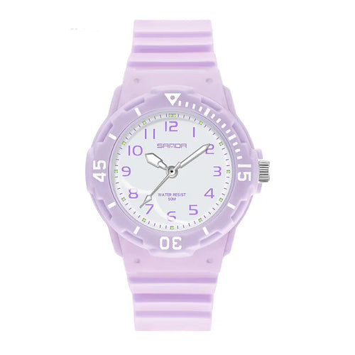 Girls Analogue Glow In The Dark Watch